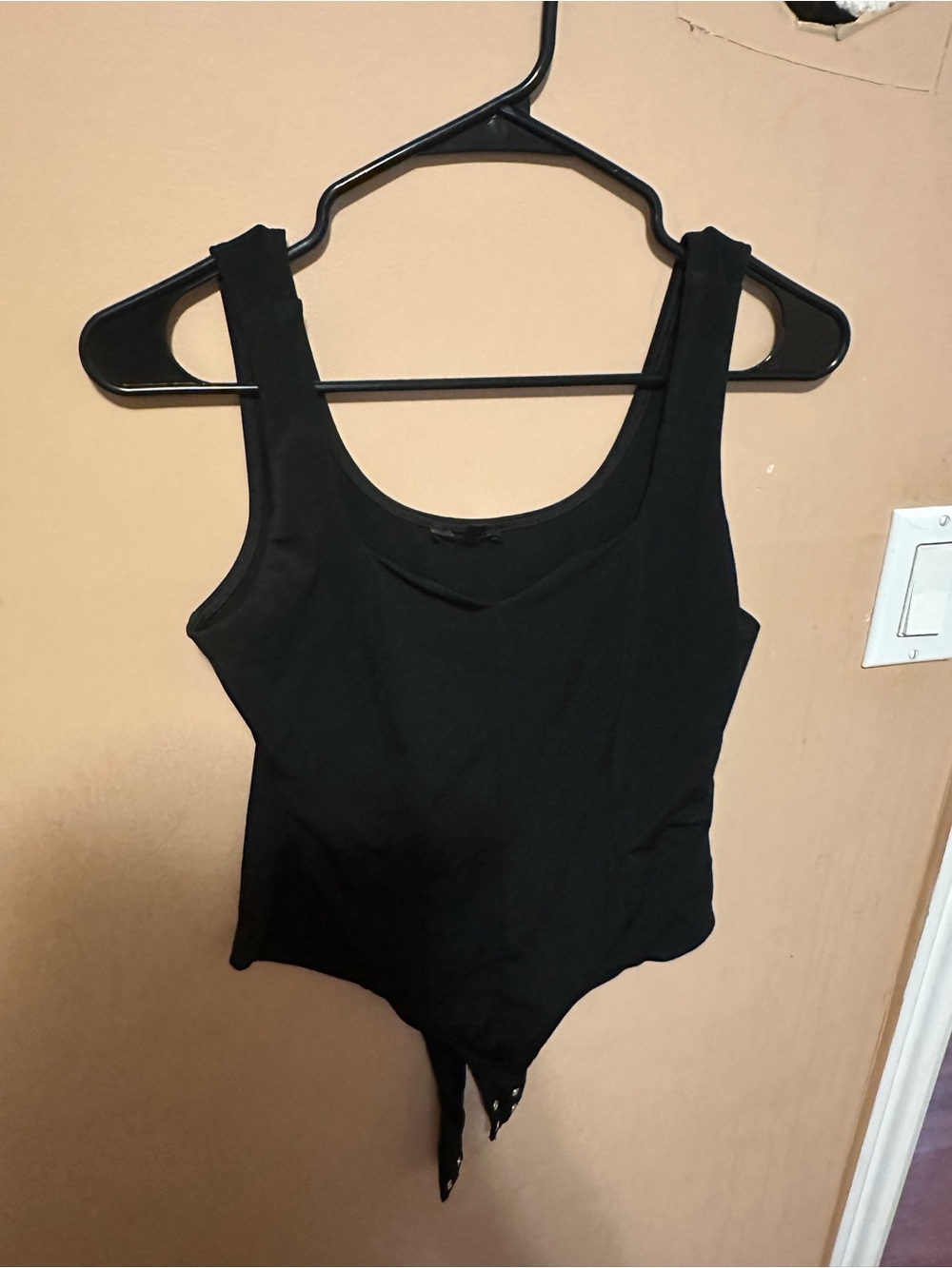 Dynamite Black Women's Tank Bodysuit Camisole